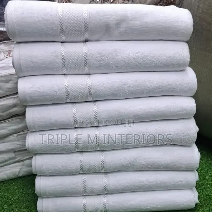 Experience Spa Luxury Daily With Our Premium White Towels