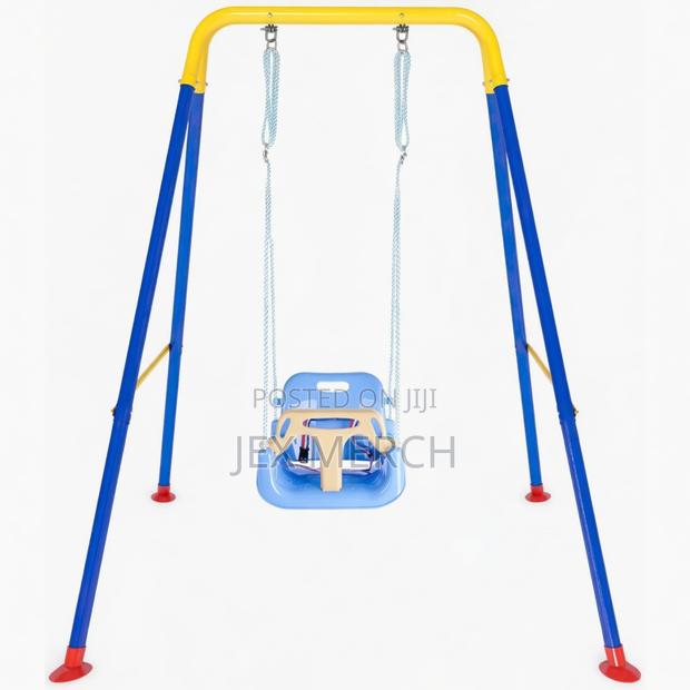 Kids Indoor Swing With Safety Belt