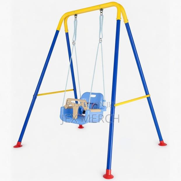 Indoor Play Swing For Children With Reliable Safety Belt