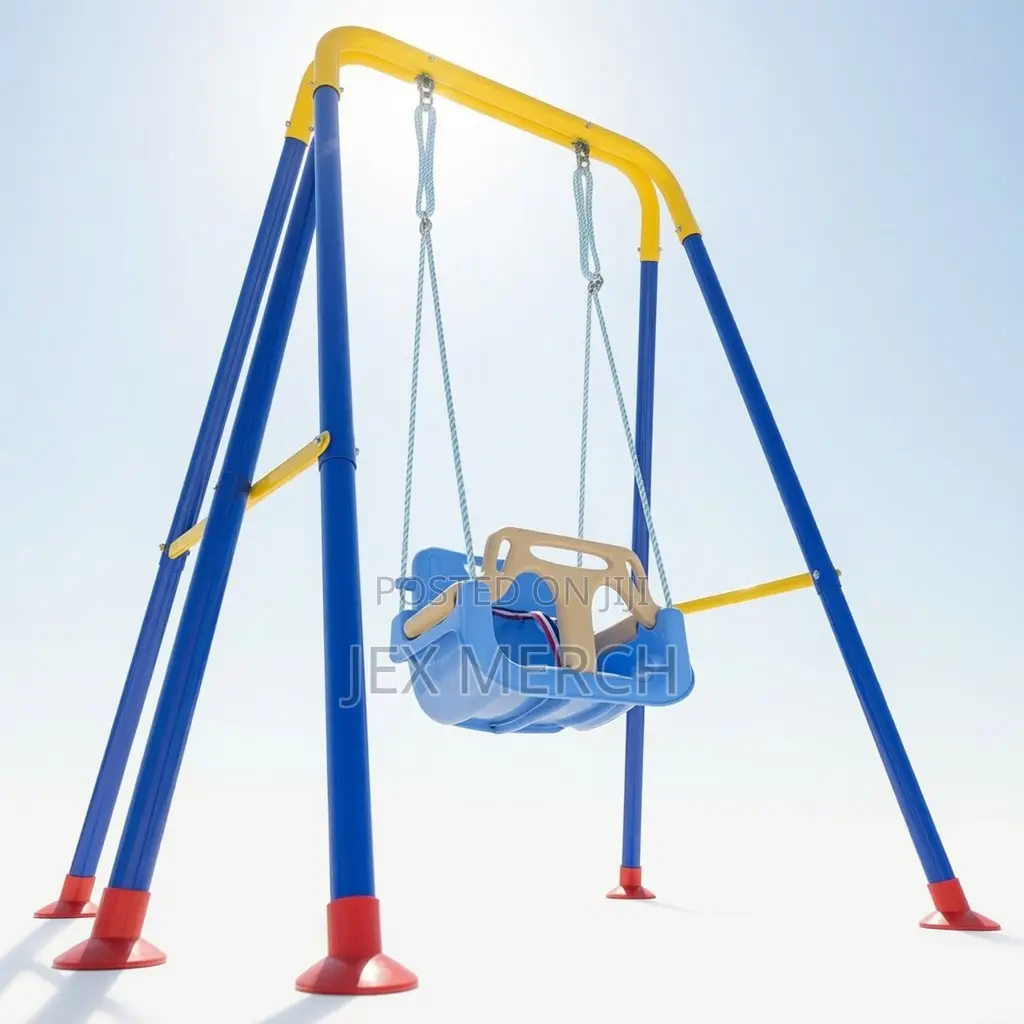 Safe And Fun Kids Indoor Swing Complete With Belt