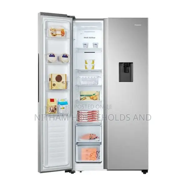 Hisense Ref558dr Side by Side Fridge 541 L
