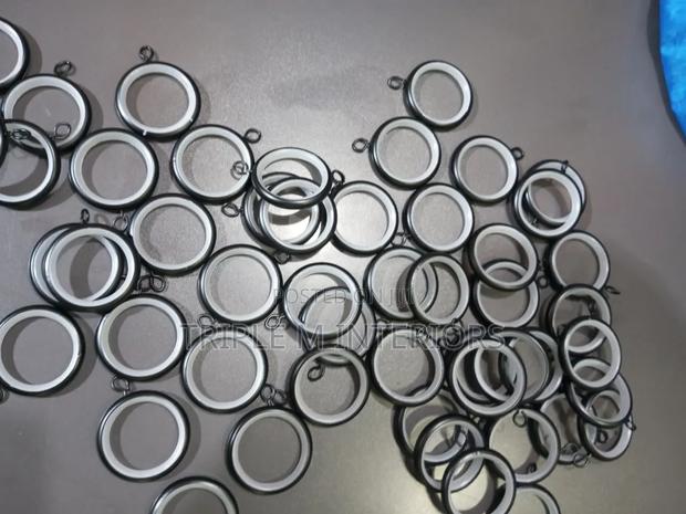 Slide Silently: Noise-Free Lined Drapery Rings for Smooth Gliding. - main view