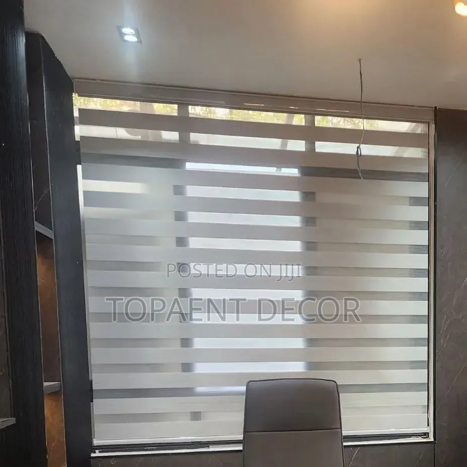 Plain White,Sharp Office Horizontal Window Curtain Blinds