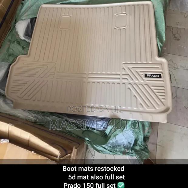 Prado Boot Mat/ Baige Colour Prado Car Boot Mats