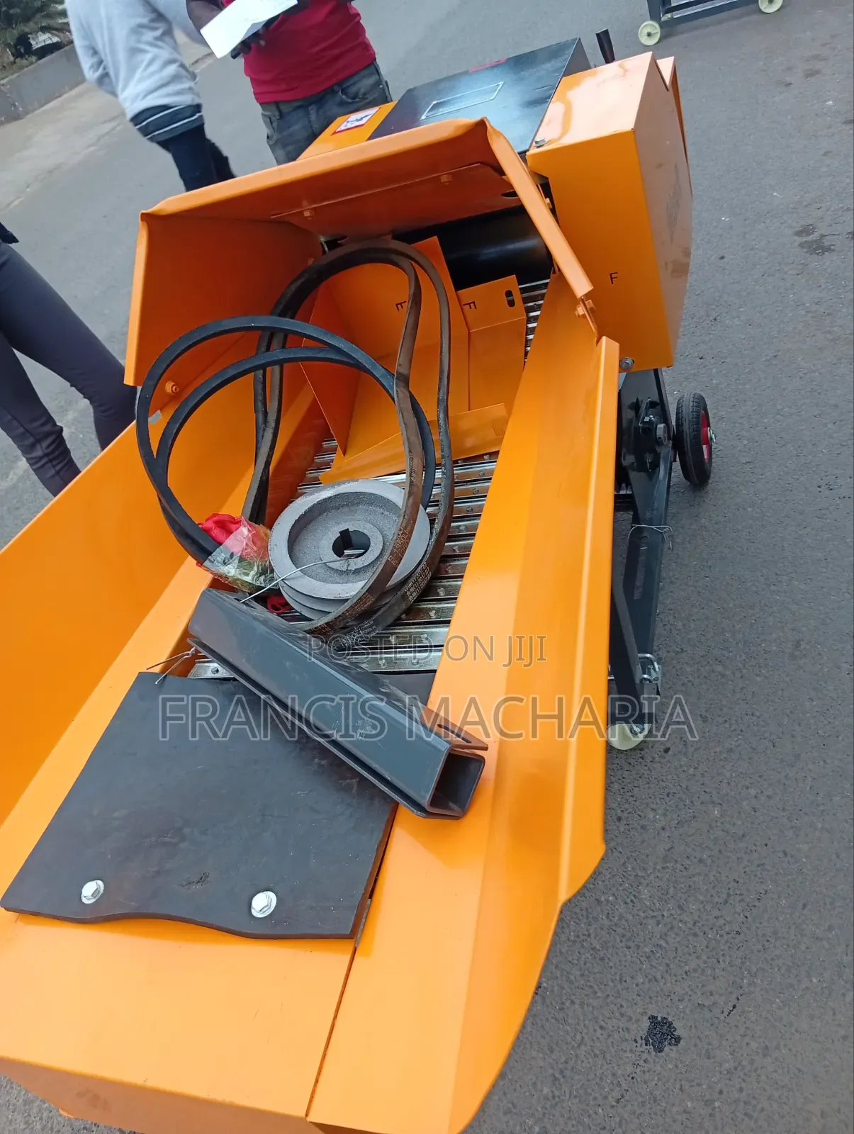 Commercial High Speed Chaff Cutter Machine 6 Tone