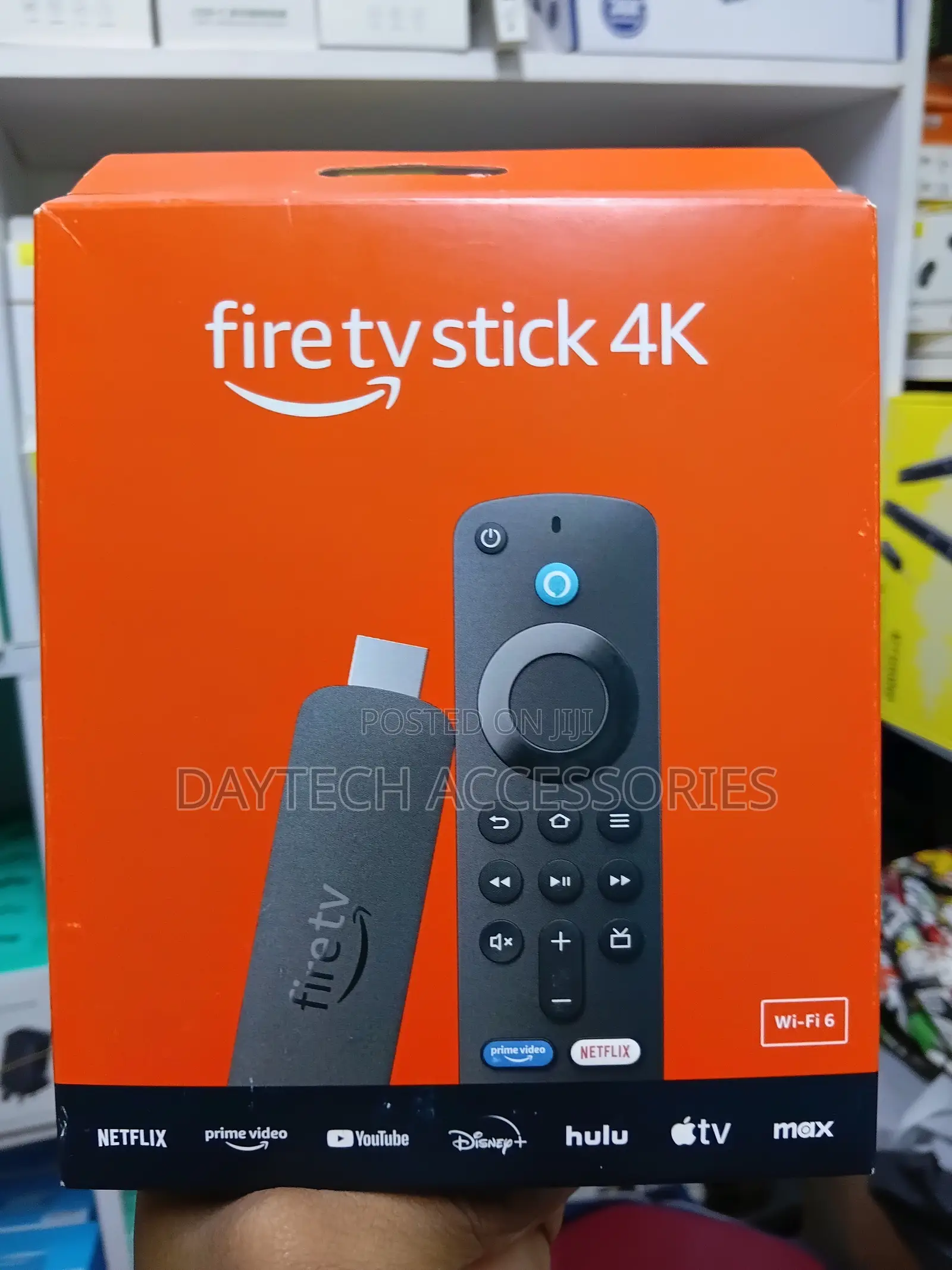 This Is an Amazon Fire Tv Stick Streaming Stick and Alexa Remote.