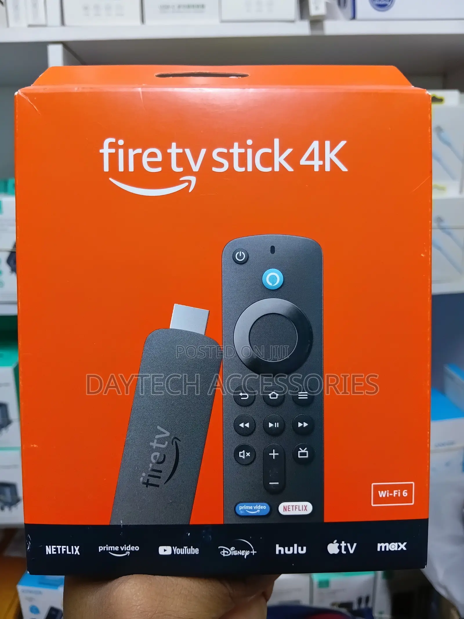 This Is an Amazon Fire Tv Stick Streaming Stick and Alexa Remote.
