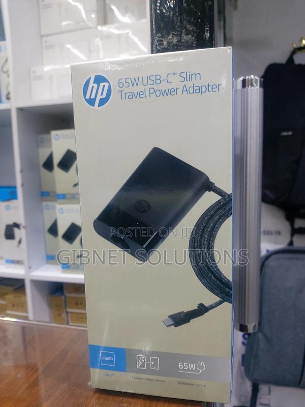 Hp 65w Usb-C Slim Travel Power Adapter Original