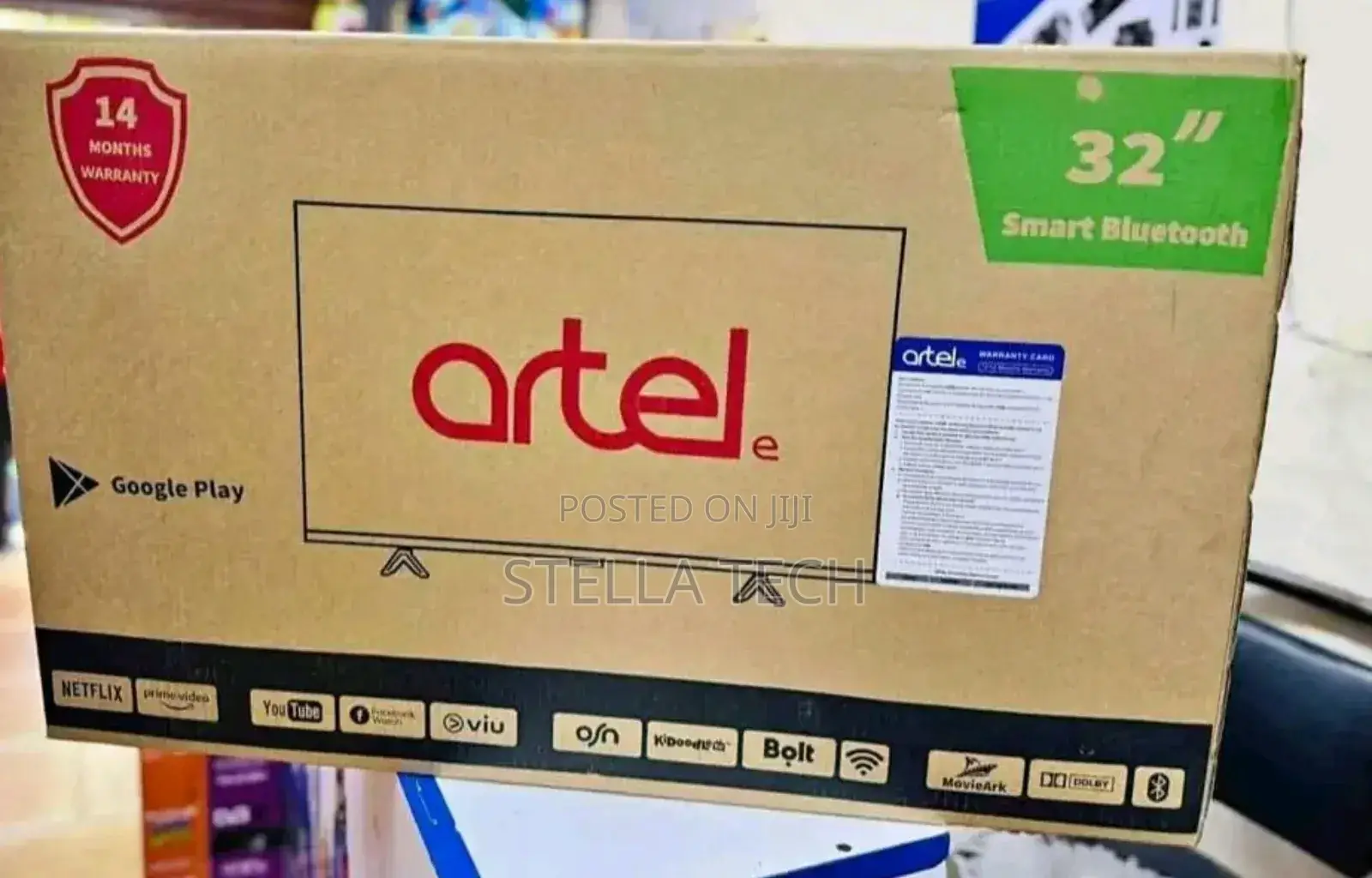 26 Inches Ac/Dc Artel Smart Android Digital Tv