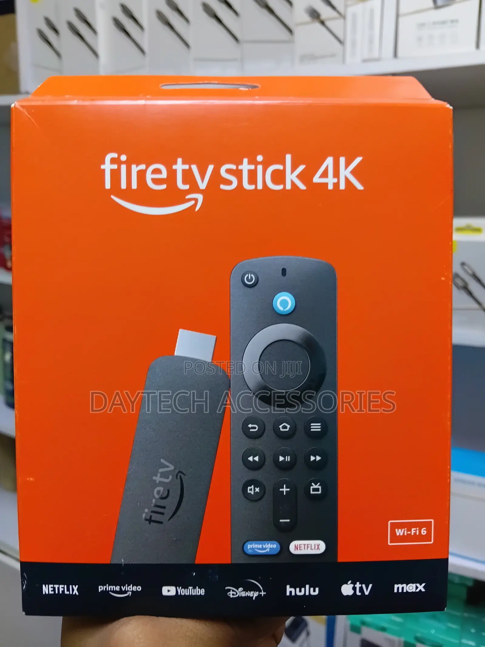 Amazon Fire Tv Stick HDR Streaming Media Player Alexa Remote Wi-Fi6