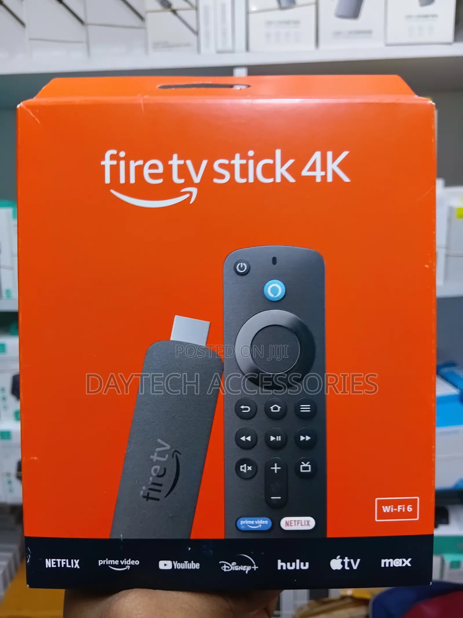 Amazon Fire Tv Stick HDR Streaming Media Player Alexa Remote Wi-Fi6