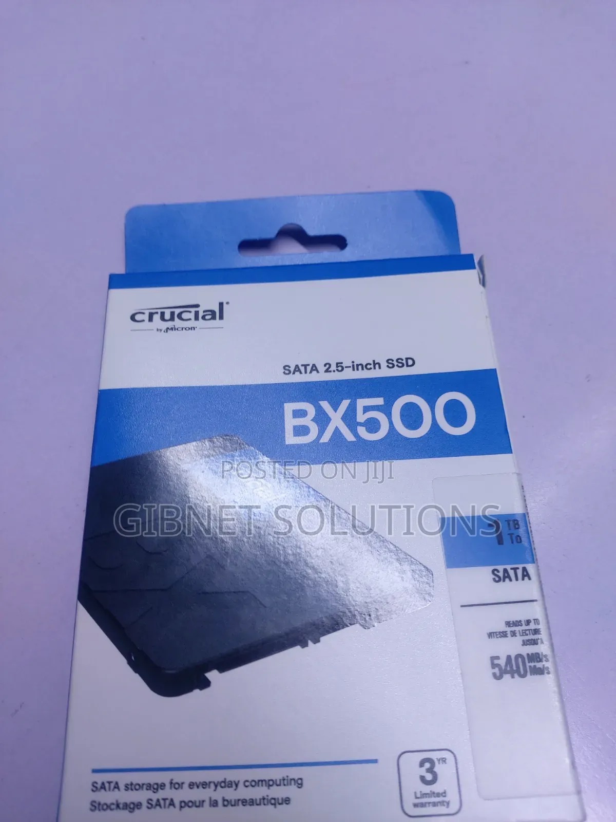 1tb Sata 2.5-Inch Crucial SSD Original