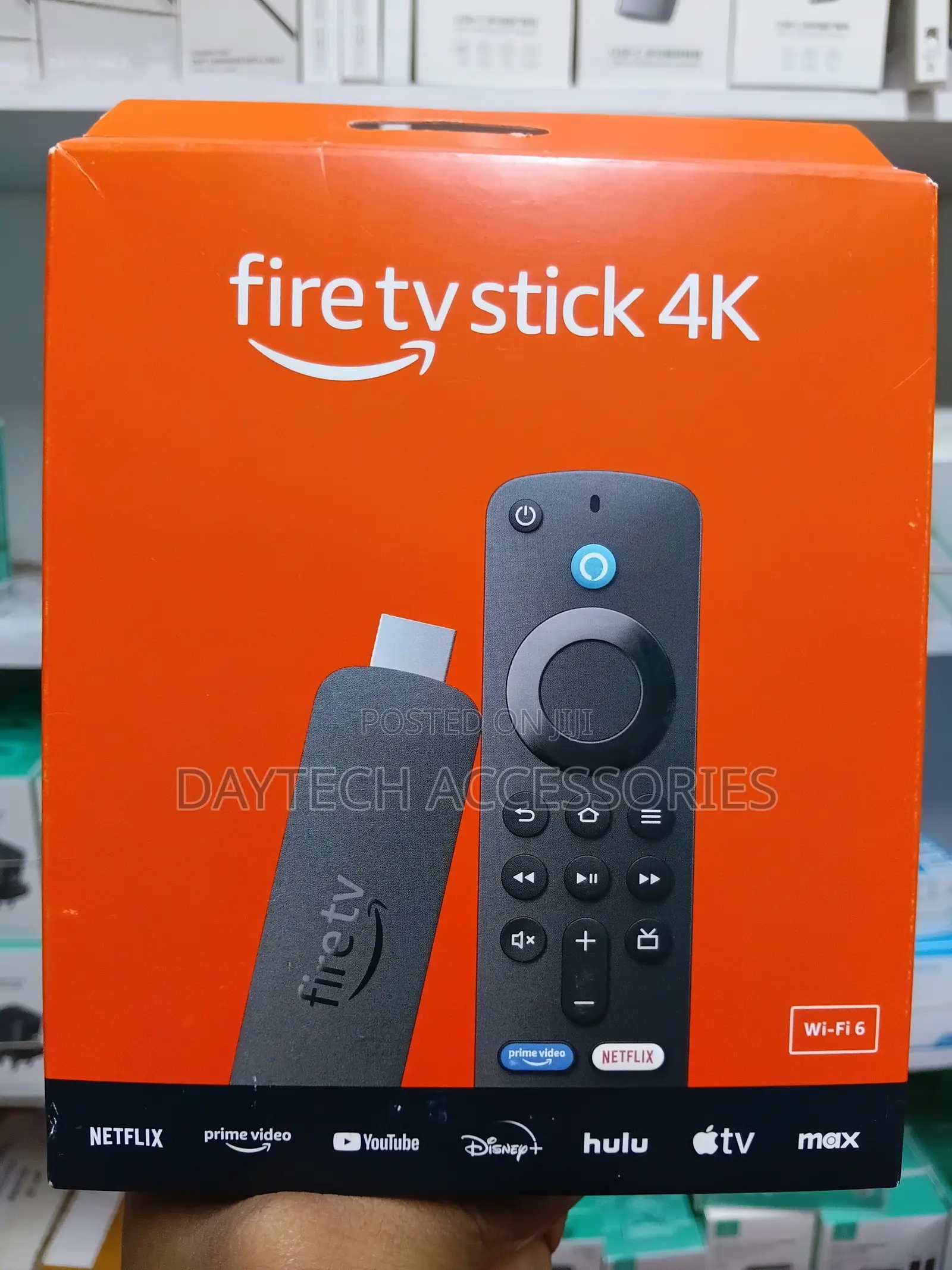 Amazon Fire Tv Stick HDR Streaming Media Player Alexa Remote Wi-Fi6