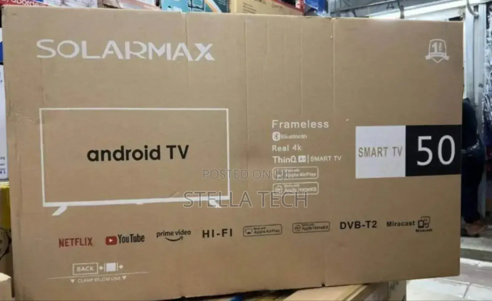 Solarmax 50 Inches Smart Android Tv