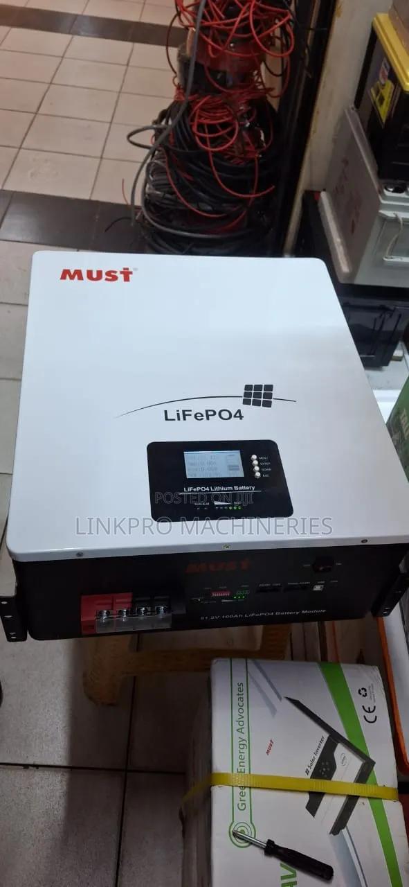 5kwh 51.2 Volts Must Lithium Battery