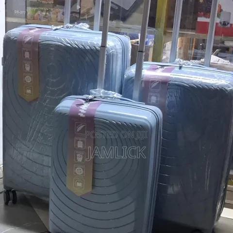 Size 2 Unbreakable Pp Rubber 3-in-1 Suitcase Set
 - Pt