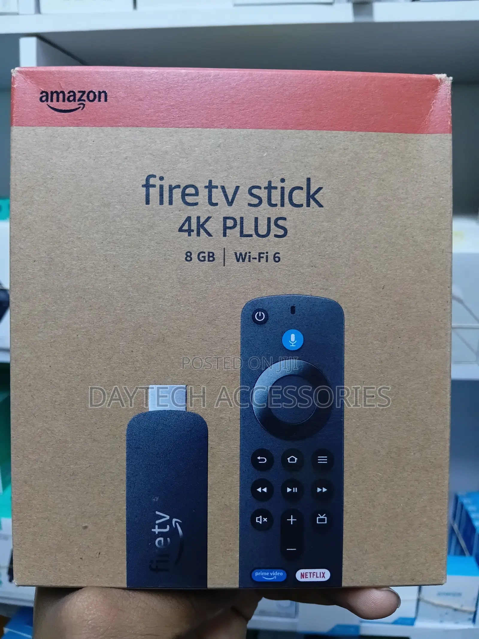 Amazon Fire Tv Stick - Plus - 8 Gb Wi-Fi 6 - Alexa Voice Remote