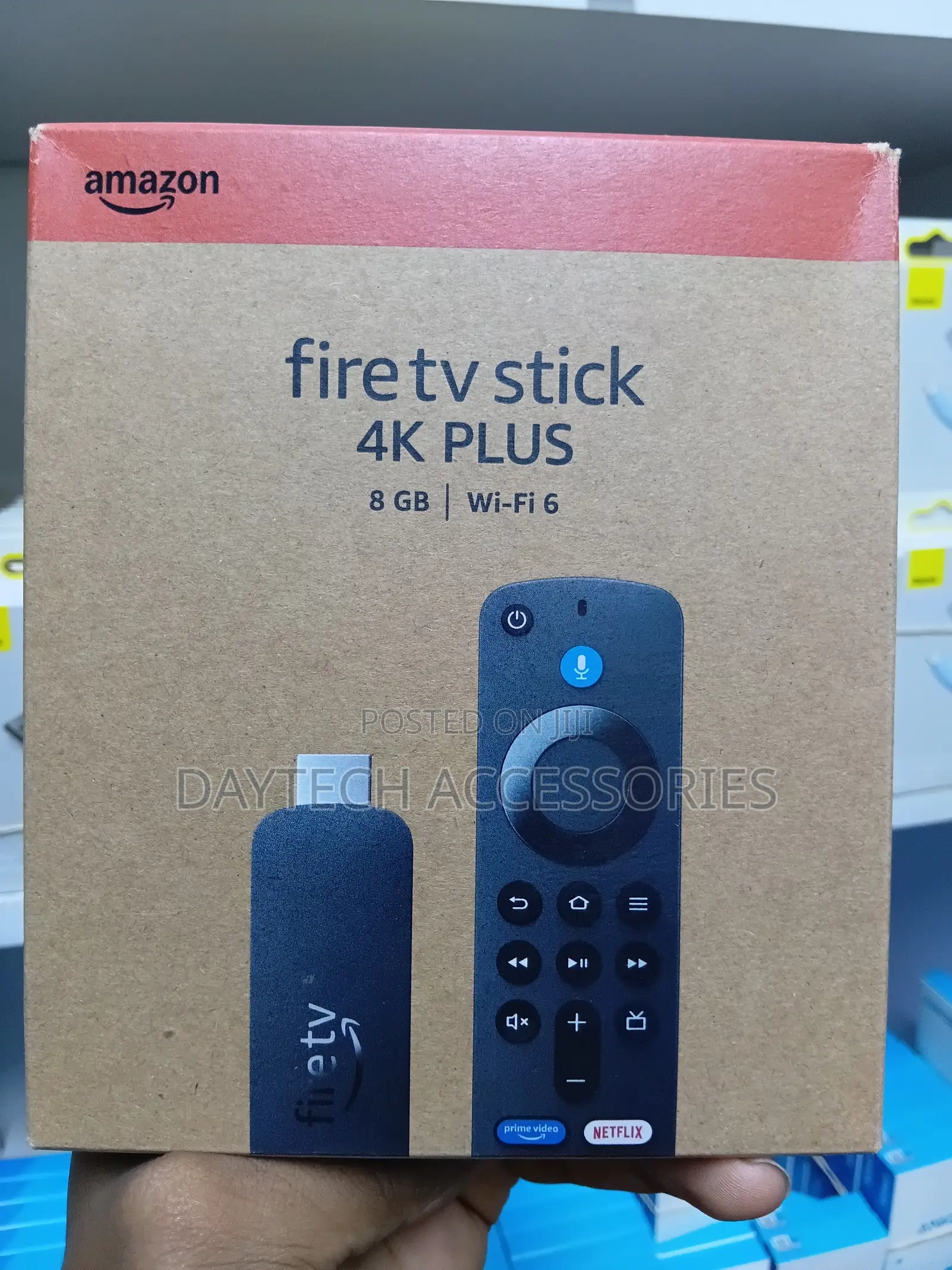 Amazon Fire Tv Stick - Plus - 8 Gb Wi-Fi 6 - Alexa Voice Remote