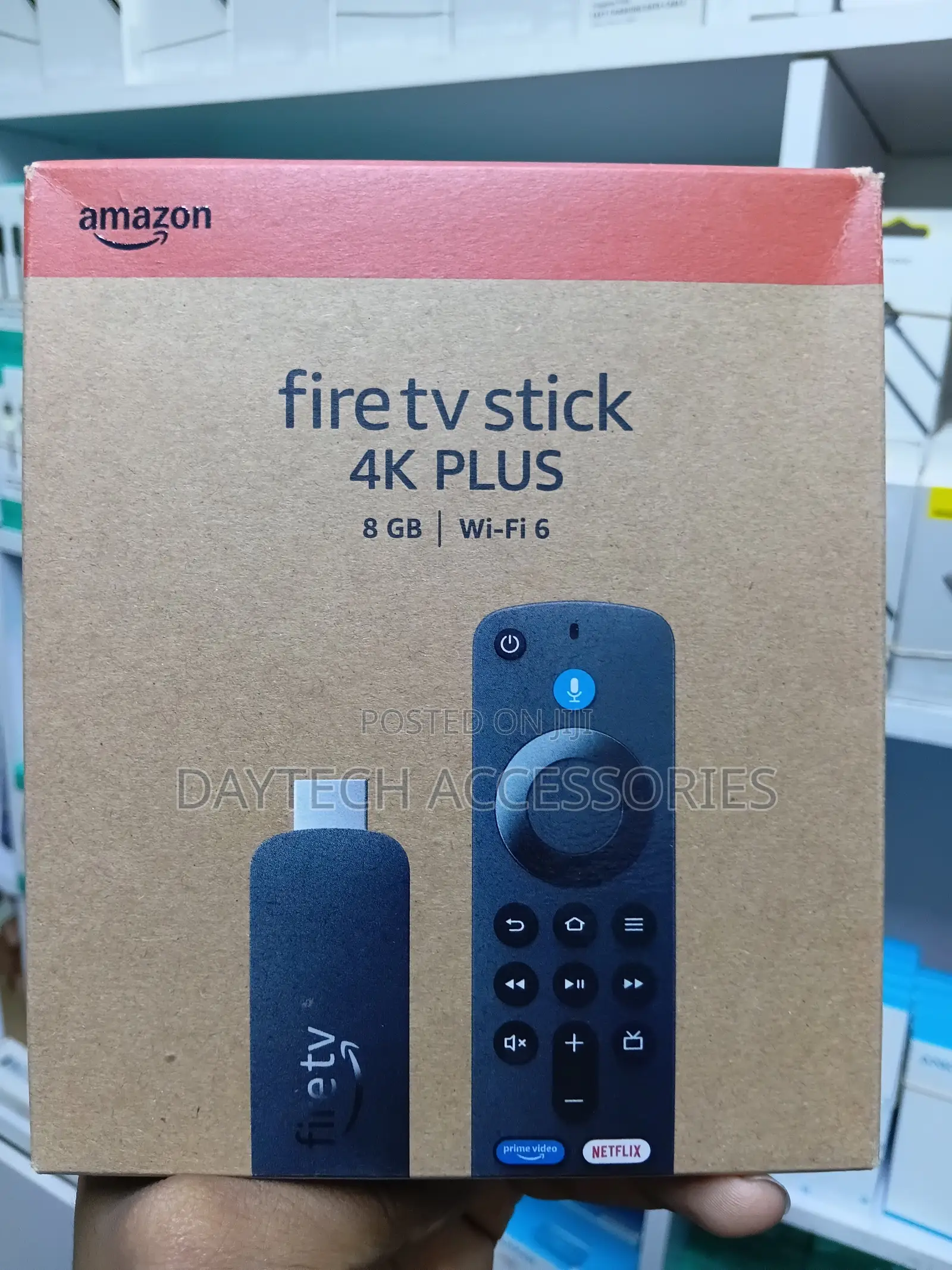 Fire Tv Stick Plus Android Tv Stick 8g Wifi 6 - Black
