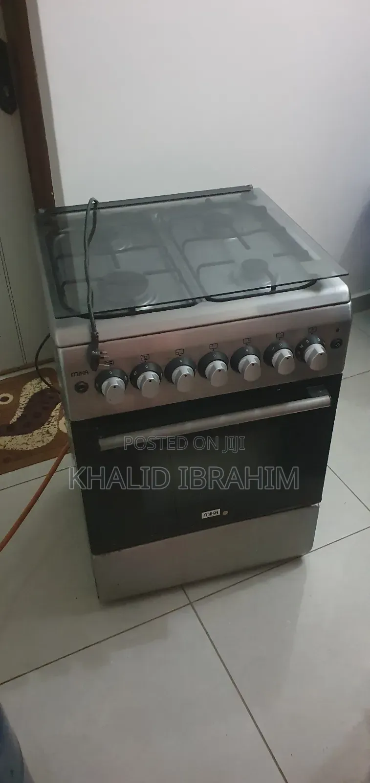 Mika Gas Cooker With Oven Slightly Used