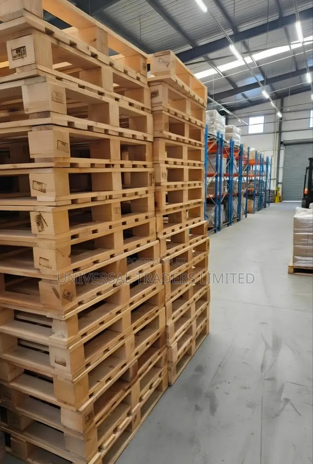 Imported Wooden Pallets - Clean and Strong