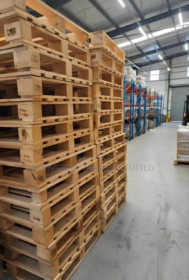 Imported Wooden Pallets - Clean and Strong