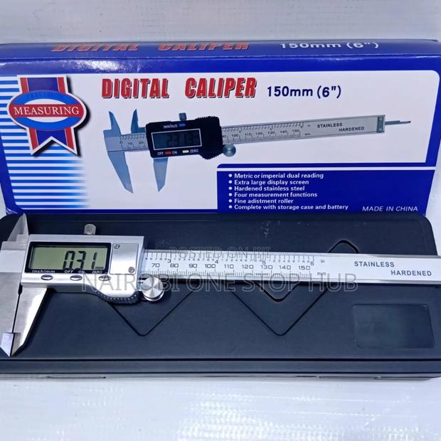 Digital Vernier Caliper 6"