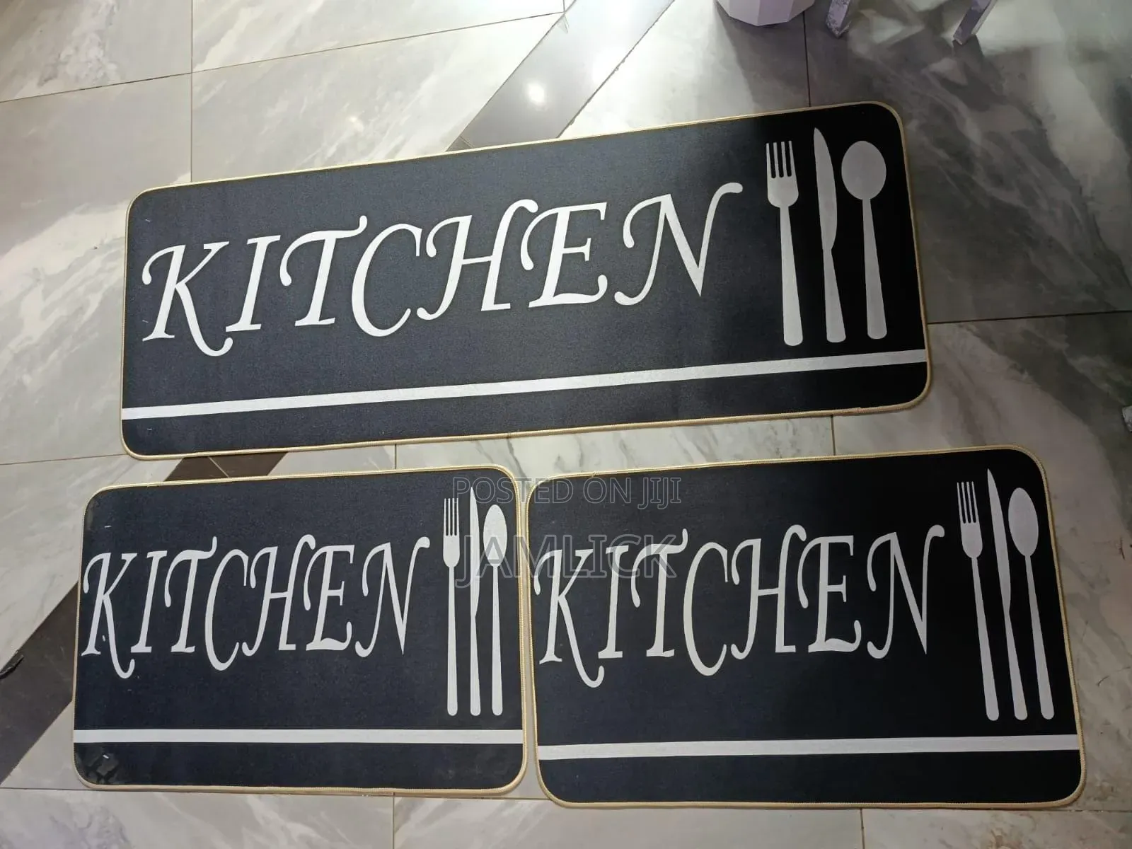 3 Pieces Kitchen Mat Set - Gw