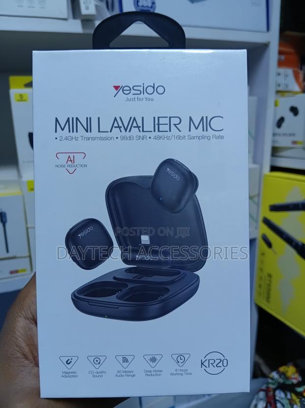 Yesido Kr20 Mini Wireless Lavalier Microphone for iPhone Plug-and-Play - thumbnail 2