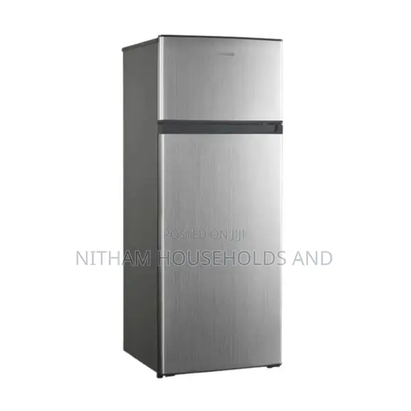 Roch 205l Double Door Fridge