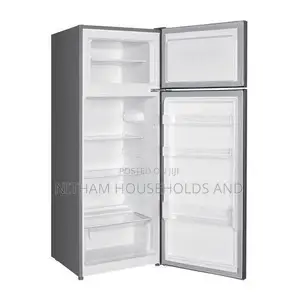 Roch 205l Double Door Fridge