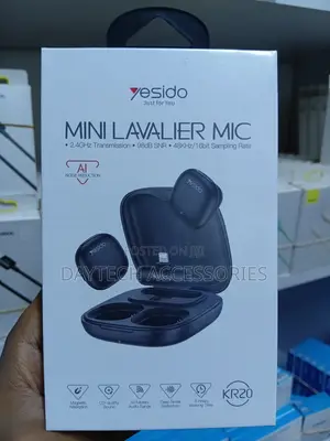 Yesido Wireless Microphone for iPhone With Ai Noise Reduction
