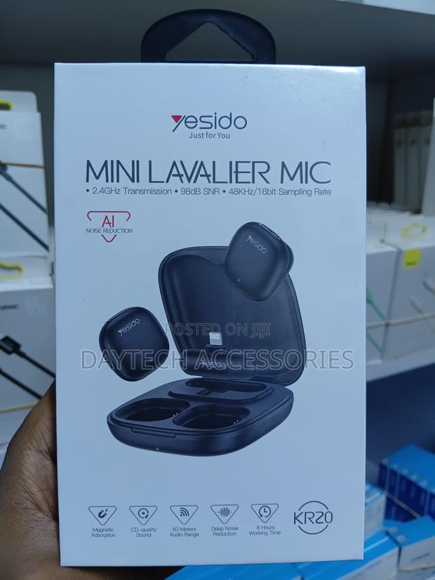 Yesido Wireless Microphone for iPhone With Ai Noise Reduction - thumbnail 2