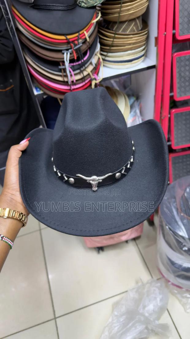 Cowboy !/Cowgirl Unisex Stylish Hats for Cowboy Events at 1000