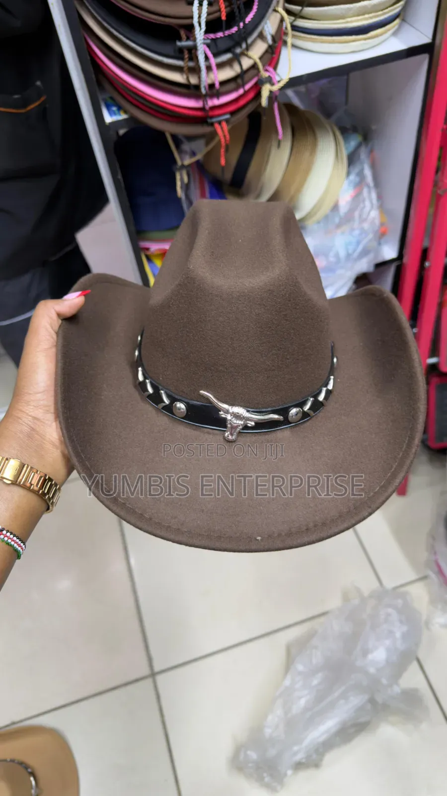 Cowboy !/Cowgirl Unisex Stylish Hats for Cowboy Events at 1000