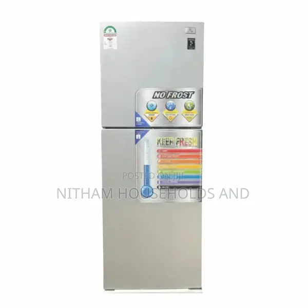 Smartpro Double Door Fridge 225l No Frost