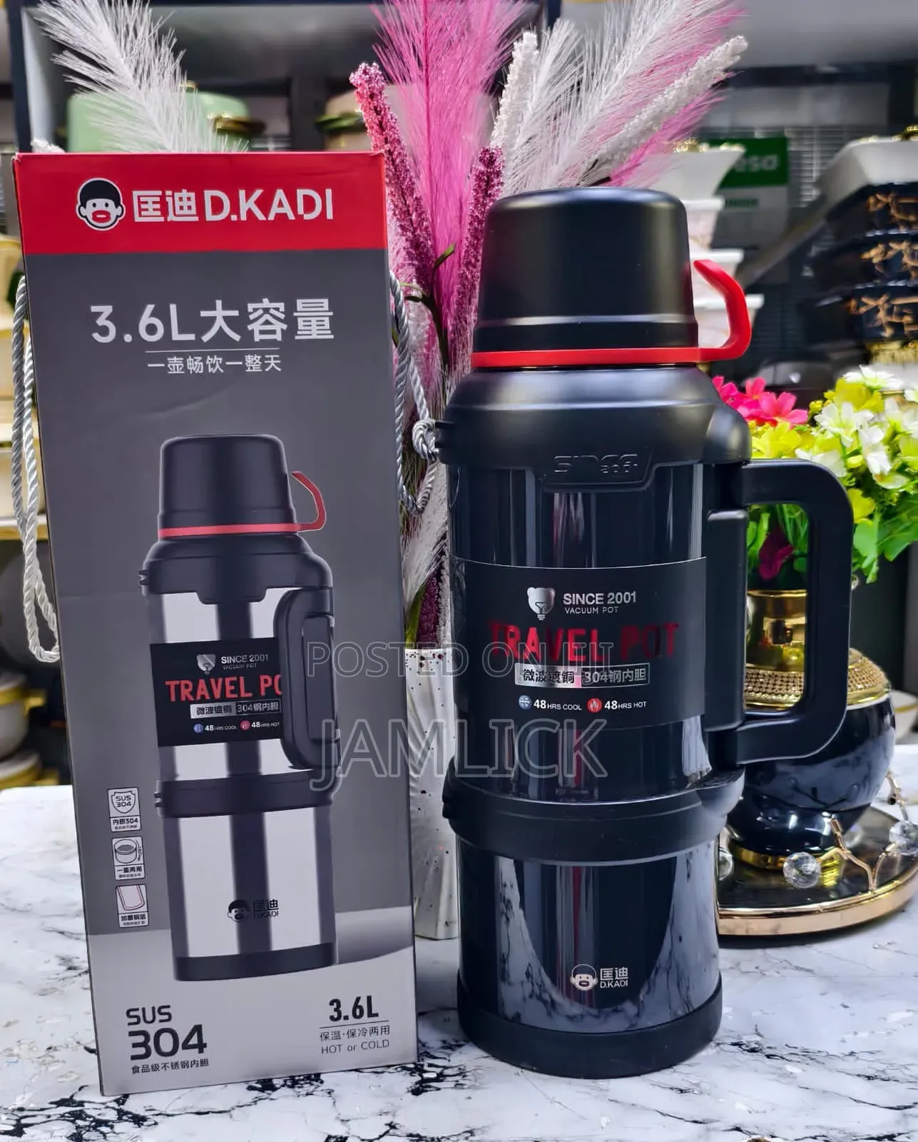 Carpto 3.6 Litres Unbreakable Flask - Jf