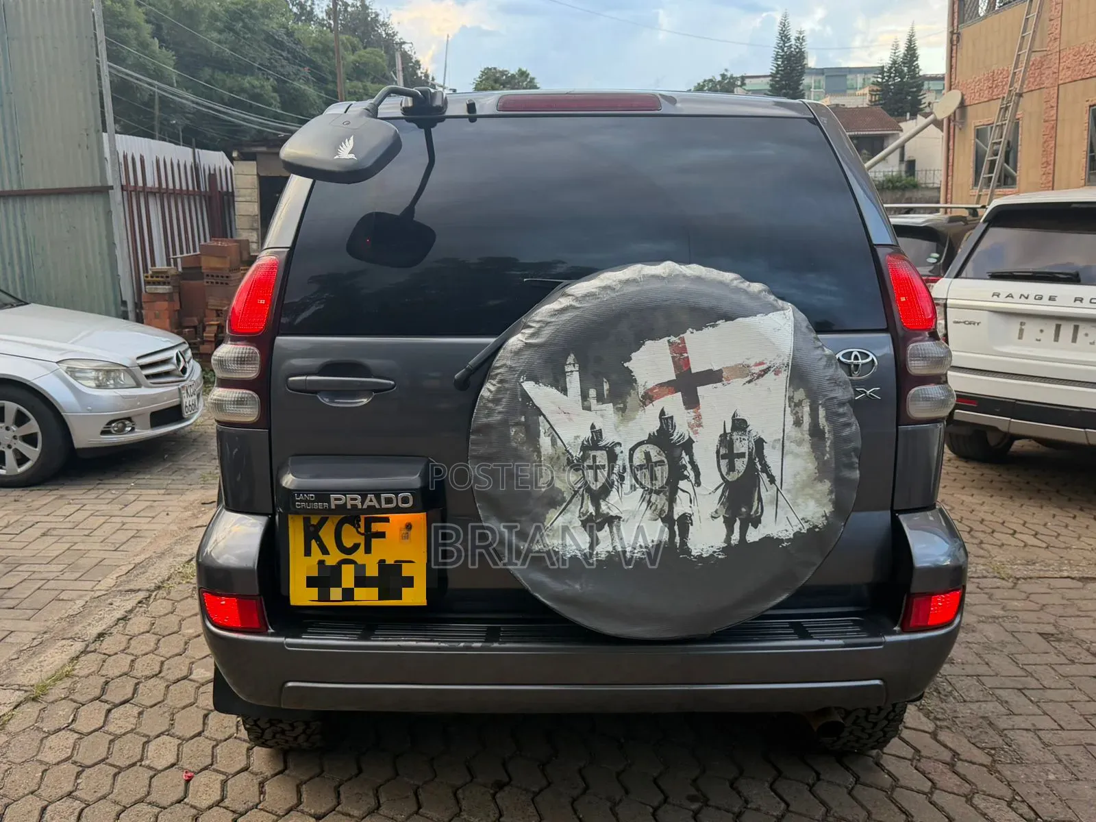 Toyota Land Cruiser Prado 2008 Gray