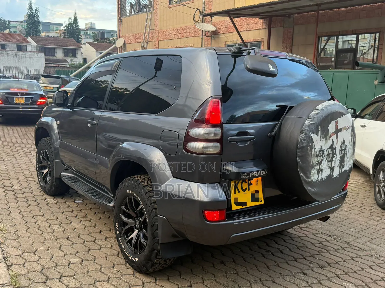 Toyota Land Cruiser Prado 2008 Gray