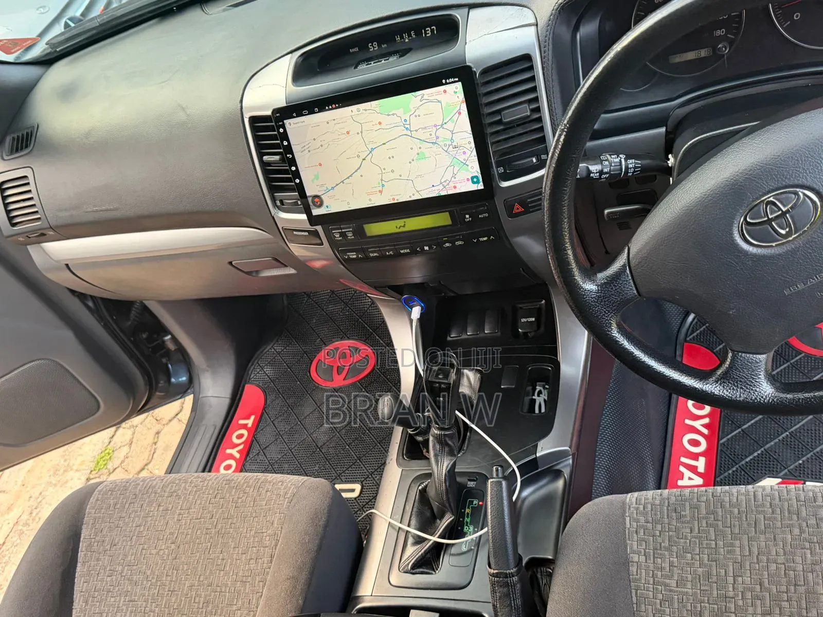 Toyota Land Cruiser Prado 2008 Gray