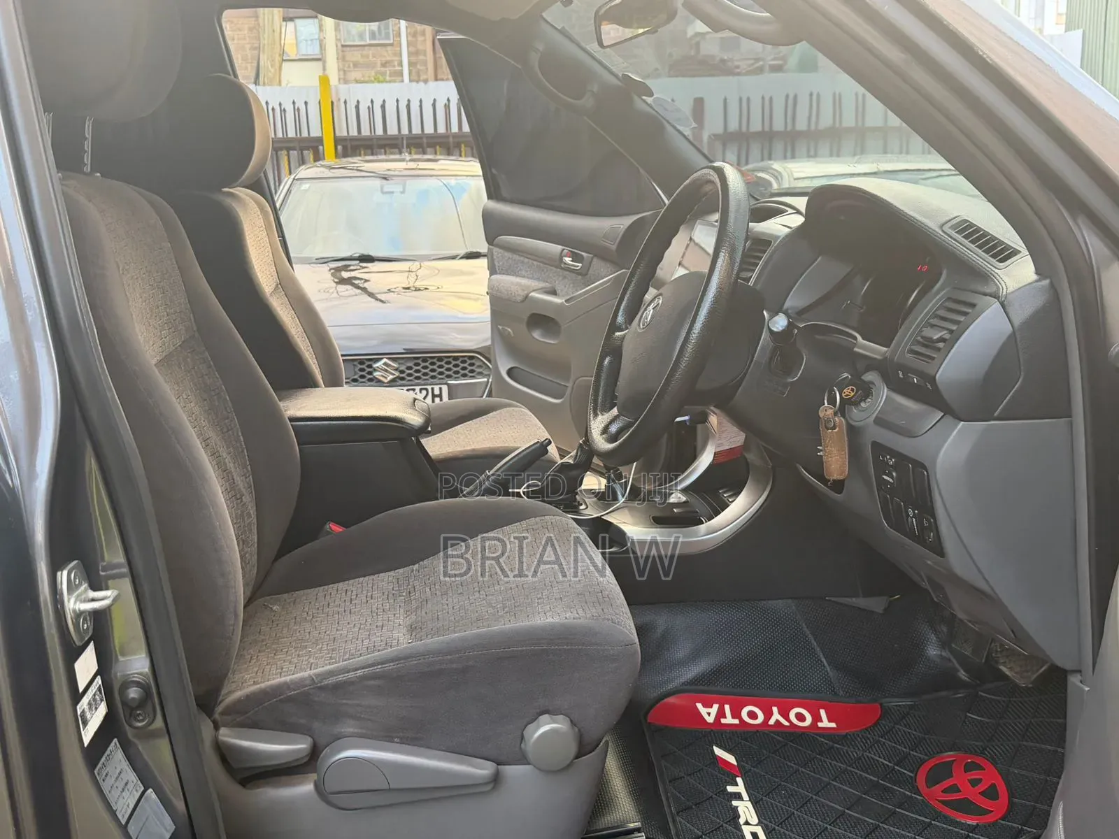 Toyota Land Cruiser Prado 2008 Gray