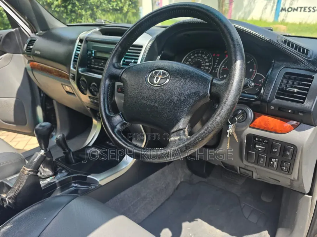 Toyota Land Cruiser Prado 2007 Gray