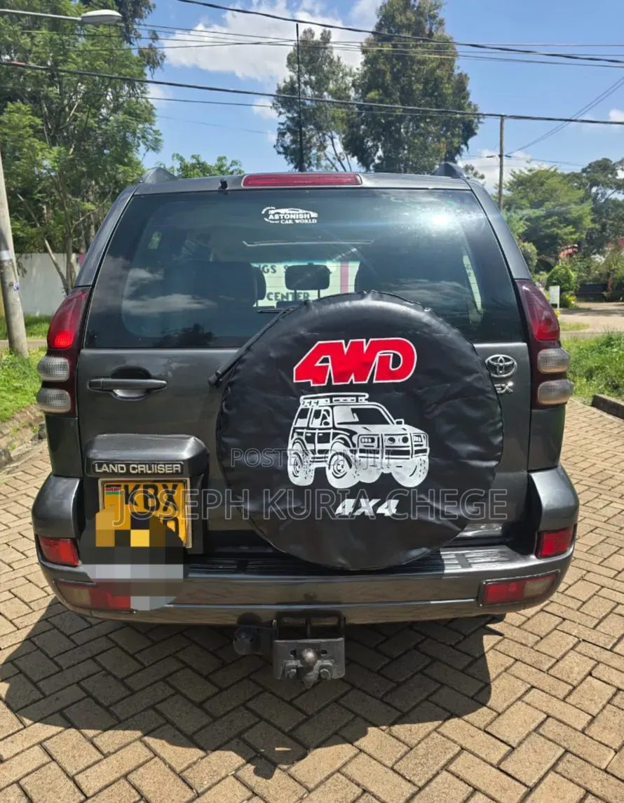Toyota Land Cruiser Prado 2007 Gray