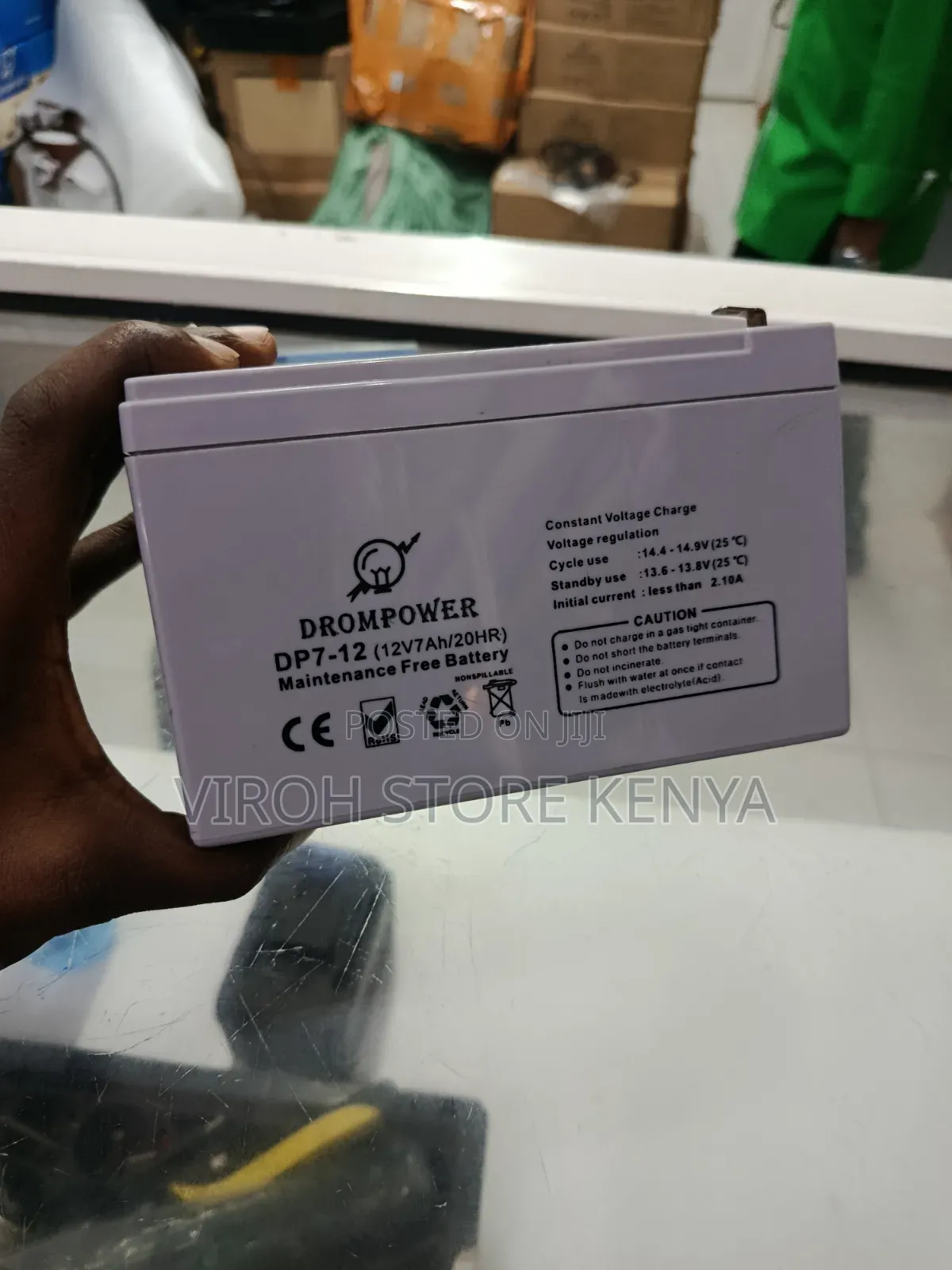 Ups Battery 12v 7ah/20hr Delivery Service Available