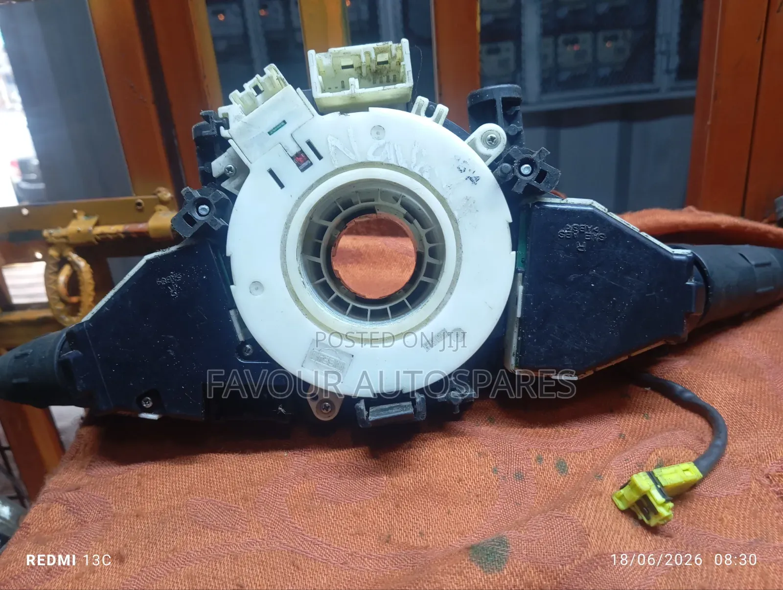 Ex Japan Spiral Cable Complete With Angle Sensor for Nissan Navara