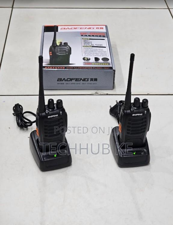 Baofeng Bf-888s Walkie Talkie Pair Original Two Way Radio