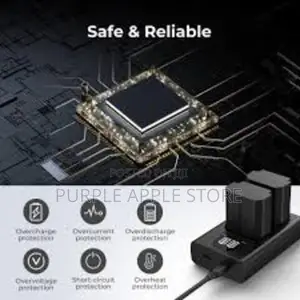 Np-Fz100 Battery Charger With Lcdscreen for Sony Alpha Zv-E1.