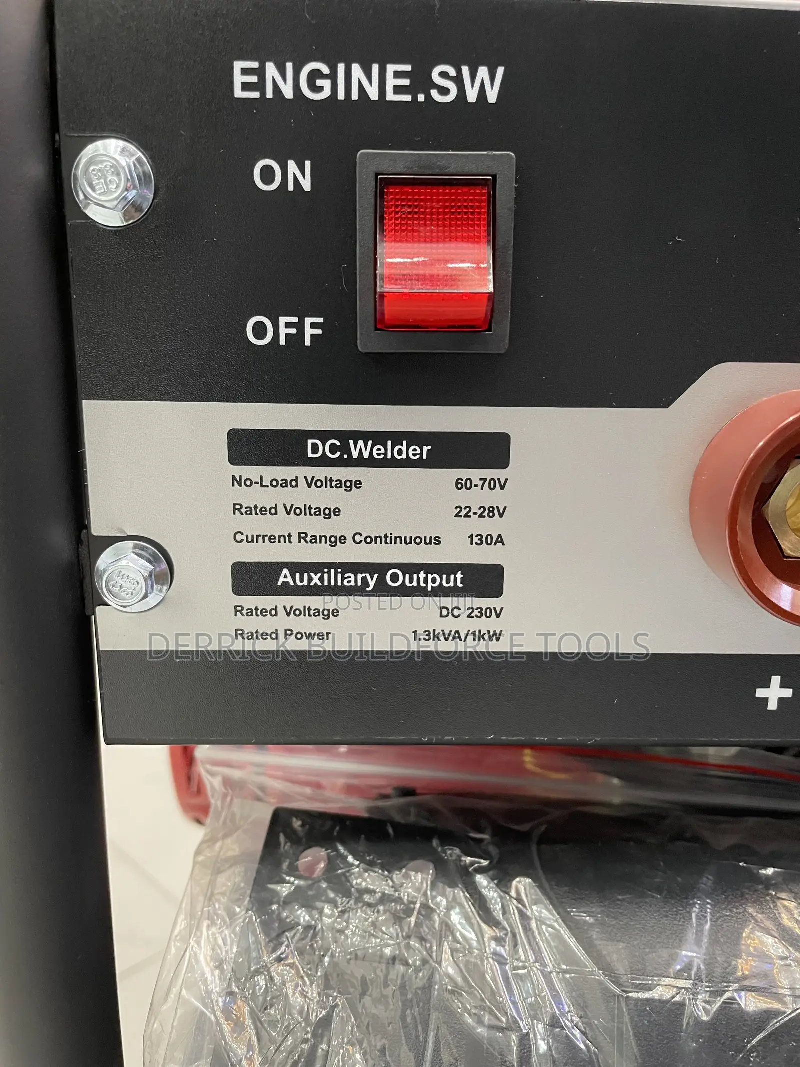 Freevel 1.3kva 130a Gasoline Welding Generator