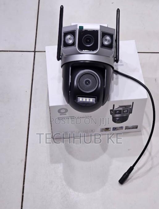 4g PTZ Rotating Dual Lens Electric CCTV Camera
