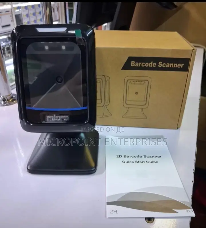 Barcode Scanner Round